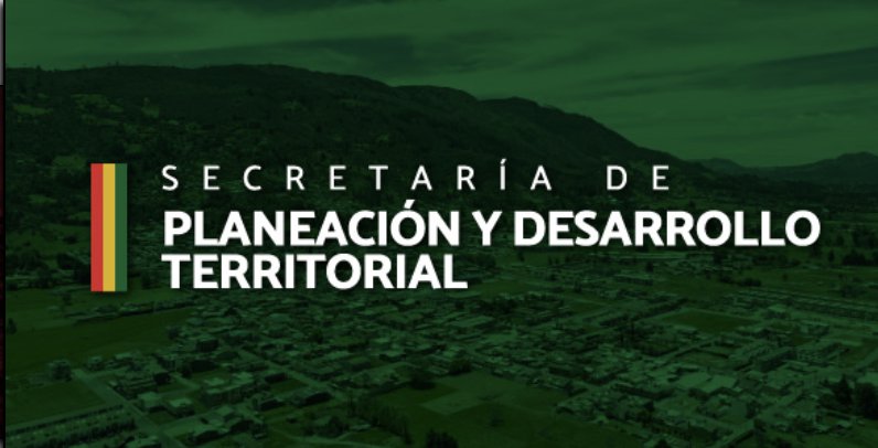 Secretaría de Planeación y Desarrollo Territorial